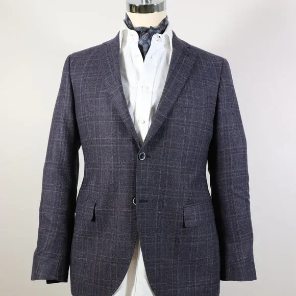 Luigi Bianchi Mantova Sport Jacket 42R/52 Virgin Wool Slim Fit. Made in Italy. - Picture 2 of 10